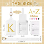 Personalized Initial Luggage Tags - Image 2