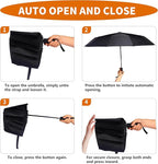 46 Inch Compact Umbrellas for Rain - Image 5