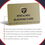 SaiTech IT RFID Cards One Card Protects Entire Wallet Purse - Image 8