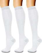CHARMKING Compression Socks for Women & Men Circulation 15-20 mmHg is Best by CHARMKING