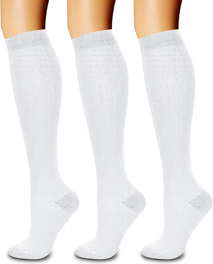 CHARMKING Compression Socks for Women & Men Circulation 15-20 mmHg is Best by CHARMKING