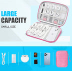 Travel Cable Organizer Bag, Electronics Organizer Tech Pouch - Image 6