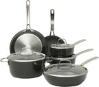 Sur La Table Kitchen Essentials Cool Commune Hard Anodized 10 Piece PFA Free by SurLaTable