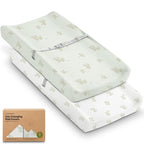 2-Pack Baby Changing Pad Covers by KeaBabies