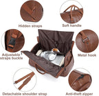 seyfocnia Convertible Travel Garment Bag, Carry on Garment Duffel Bag - Image 4