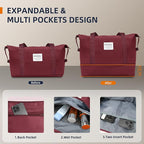 SHOWKOO Luggage Sets Expandable PC+ABS Durable Suitcase Double Wheels TSA Lock - Image 5
