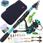 Sougayilang Fishing Rod and Reel Combos by Sougayilang