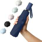 BAODINI Small UV Protection Travel Umbrella Compact by BAODINI