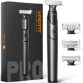 USB-C Fast Charging, Groin & Ball Hair Painless Electric Shaver, Travel Razors by Trimcoo