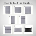 Elvasa Travel Blanket and Pillow Set – Compact Lightweight Throw - Image 7