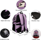 SHRRADOO Anti Theft Laptop Backpack Travel Backpacks - Image 5