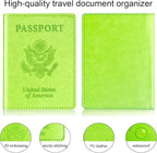 Herain Green & Orange Passport Holder - Image 4