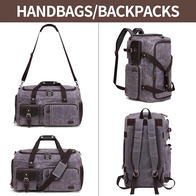 Travel Duffle Bag Weekender Bag - Image 6