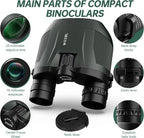 10-30x25 Small Compact Binoculars - Image 7