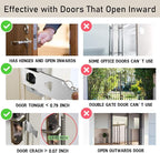 Home Security Door Lock, VIRIDI Portable Travel Doorlocks - Image 5