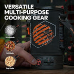 Joulle Kettle Pot, 500 W Electric Camping Stove, 3 Mode Portable Tea Kettle - Image 2