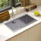 31.5-Inch Undermount Kitchen Sink Workstation, 16 Gauge 304 Stainless Steel - Image 2