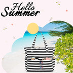 Beach Pool Bags Tote for Women Ladies Large Gym Tote Carry On Bag - Image 7
