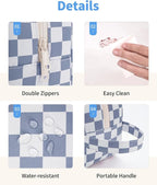 Narwey Clear Toiletry Bags for Traveling Women Men, Make Up Organizer, Skincare - Image 5