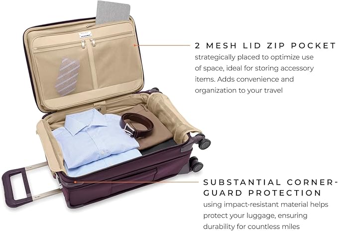 Briggs & Riley Essential 22" Carry On Expandable Spinner - Image 9