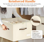 Shoe Organizer for Closet, 2 Pack Shoe Organizer - Image 5