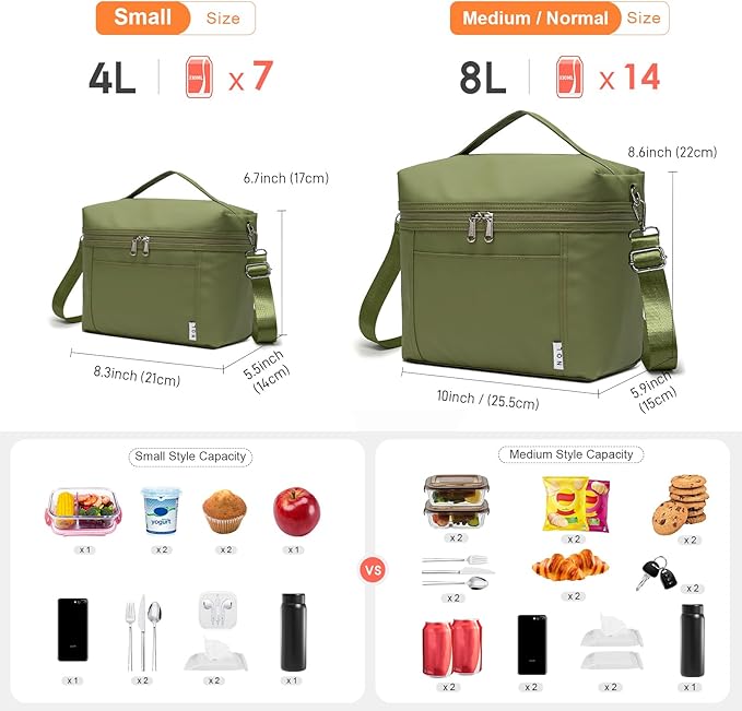 NOL Natural Organic Lifestyle Insulated Lunch Bags - Image 2