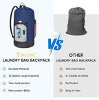 BALEINE 120L Laundry Bag Backpack, 900D Oxford Fabric Large Travel Laundry Bags - Image 5