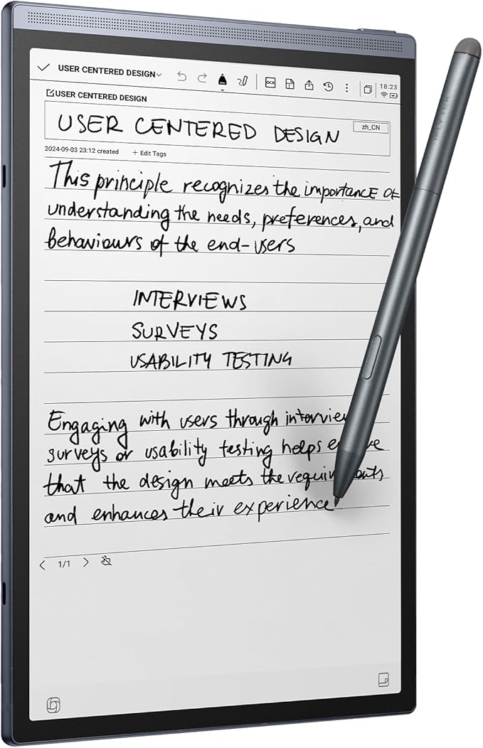 AINOTE Air 2, 8.2-inch AI Note-Taking Tablet E Ink Tablet by iFLYTEK