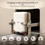 Luggage Sets with spinner wheels, PC+ABS Hard Shell Travel Luggage, Lightweight - Image 5