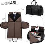 Modoker Garment Bags for Travel Carry on Duffle Bags for Airplane Weekender - Image 3