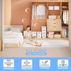 Garment Bags for Hanging Clothes 24'' x 40'' Coat Covers for Closet Foldable - Image 3