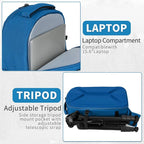 TORIBIO Camera Backpack, Hardshell DSLR Photography Camera Bag, Waterproof Hard - Image 5