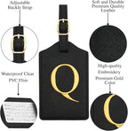 Luggage Tag PU Leather for Suitcase Baggage Handbag Travel Bag Label Suitcase - Image 3