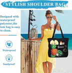VASCHY Beach Bag for Women, Large Waterproof Sandproof Fold-able Packable Pool - Image 6