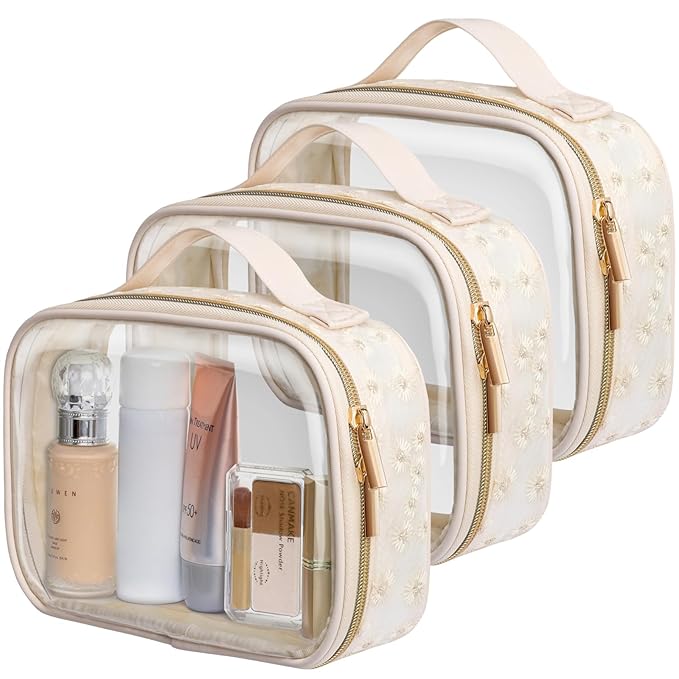 PACKISM Floral Texture TSA Approved Toiletry Bag by Packism