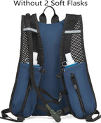 ATBP Running Hydration Vest Pack Thermal Insulation 3L TPU Water Bladder - Image 2