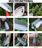 Small Camping Shovel, 9 in 1 Mini Hand Shovel, Portable Backpacking Trowel - Image 4