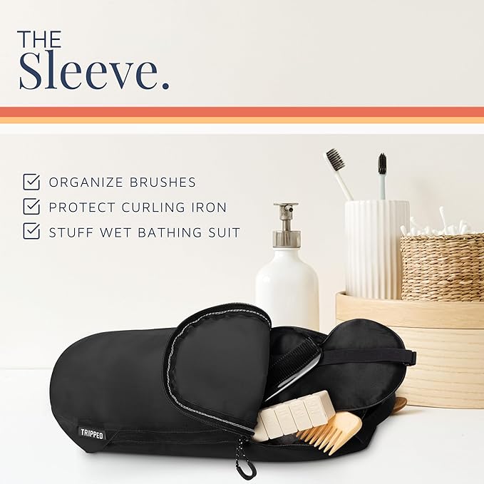Toiletry Bag Kit Set: Hanging Travel Toiletry Bag + 311 TSA Cosmetic Liquid Bag - Image 6