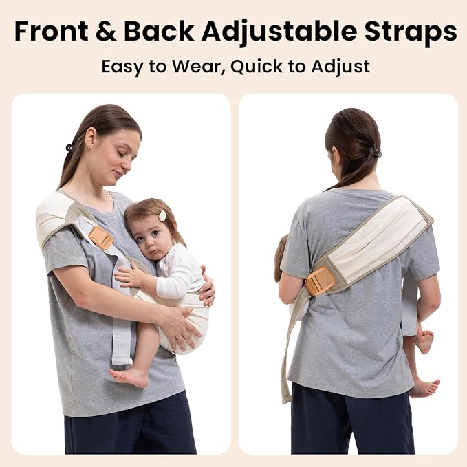 Baby Carrier Newborn to Toddler, Baby Sling Carrier, Toddler Carrier 25-60 lbs - Image 7