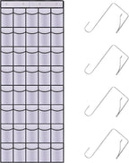 40 Mesh Pocket Over the Door Shoe Organizer, Hanging Shoe Rack by Unknown