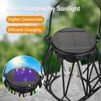 Solar Lanterns Outdoor Waterproof, Upgraded Powered Hanging Solar Lights - Image 3