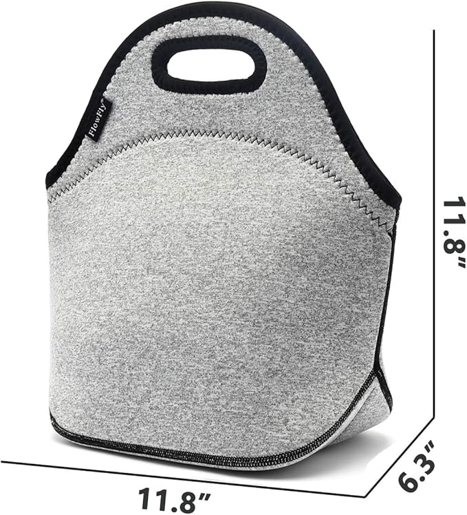 FlowFly Neoprene kids Lunch box Insulated Soft Bag Mini Cooler Thermal Meal - Image 3