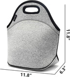 FlowFly Neoprene kids Lunch box Insulated Soft Bag Mini Cooler Thermal Meal - Image 3