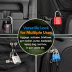TSA Approved Luggage Locks, Ultra-Secure Dimple Key Travel Locks - Image 5