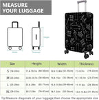 Travel Luggage Cover Suitcase Protector Fits 18-32 Inch Wheel Covers - Image 6