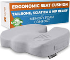 5 STARS UNITED Seat Cushion for Tailbone Pain Relief – Memory Foam Cushion for by 5STARSUNITED