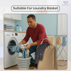 LFH Home Cotton Canvas Large Laundry Bag - Image 5