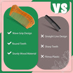 Arrozon Birthing Comb for Labor and Delivery - Wooden Comb for Pregnancy Contractions and Pain Relief