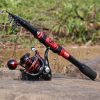 Sougayilang Fishing Pole with Spinning Reel Portable Fishing Rod Reel Combos - Image 7