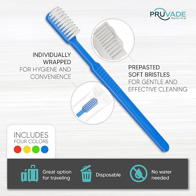 100 Pack Disposable Toothbrushes - Image 3